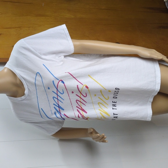 Panic At The Disco White T-Shirt Medium - Picture 8 of 9